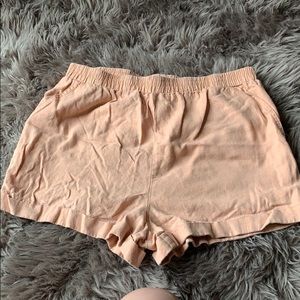 Peach forever 21 shorts